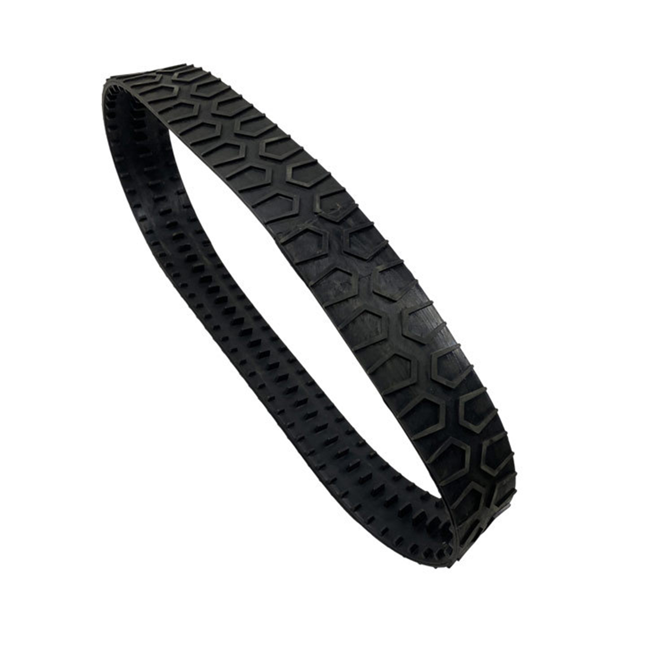 Какие материалы обычно используются для изготовления шасси с резиновыми гусеницами?